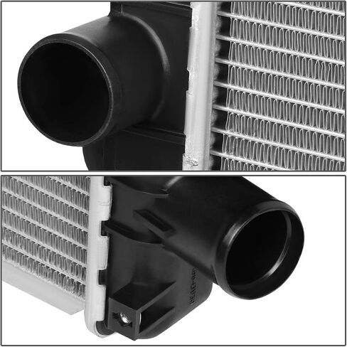 DNA Motoring OEM-RA-13084 1-Row OE Style Direct Fit Aluminum Core Radiator Compatible with 09-16 Journey 2.4L 3.5L 3.6L, 25-3/16" W X 18-7/16" H X 11/16", 1-3/8" Inlet, 1-3/8" Outlet in Saudi Arabia