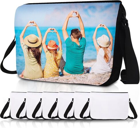 Sublimation Crossbody Bag Blanks,Sublimation Messenger Bag Removable Transfer Design With Adjustable Shoulder Strap in Saudi Arabia