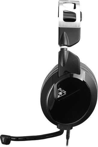 Turtle Beach Elite Pro 2 + SuperAmp Performance Gaming Headset for PS5, PS4, PlayStation, PC, & Mobile Devices with Bluetooth - Surround Sound, 50mm Speakers, Memory Foam Cushions - Black in Kuwait