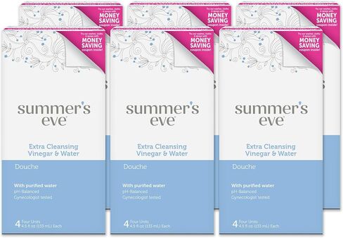 Summer's Eve Douche, Vaginal Douche for Women, Island Splash, 2 Units, 4.5 Oz Each, 6 Pack in Kuwait