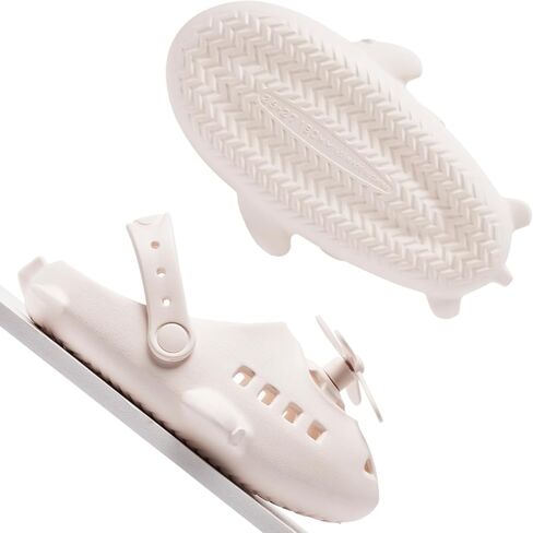 Kid's Girls Boys Clogs Garden Shoes Shark Slides Fun airplane shape slippers Lightweight Breathable Slides Slippers Summer Indoor Outdoor Kids Beach Pool Water Sandals in Saudi Arabia