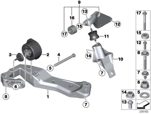 2 Pcs Transmission Mount Replacement 2002-2018 For BMW E36 E39 E46 E88 E90 E92 Z3 Replacement number# 22316799331 in Saudi Arabia