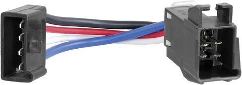 CURT 51520 Quick Plug Electric Trailer Brake Controller Wiring Adapter for Competitor Harnesses to CURT Brake Controllers in Saudi Arabia
