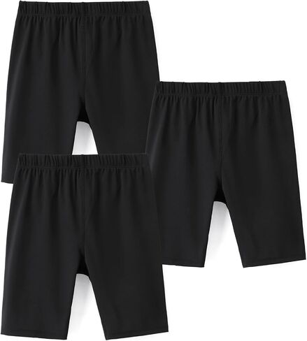 PATPAT Girls Bike Shorts Cute 3 Pack Cartwheel Leggings Shorts 6-12 Years in Saudi Arabia