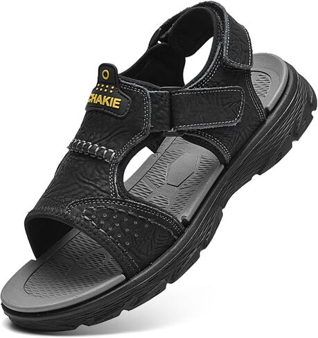 صنادل رجالية، أحذية رياضية للمشي لمسافات طويلة في الهواء الطلق مفتوحة عند الأصابع صنادل رياضية مقاومة للماء، صنادل خفيفة الوزن للمشي على الشاطئ وصنادل مائية للرجال in Kuwait