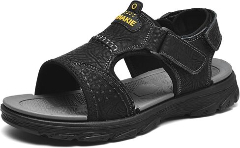 صنادل رجالية، أحذية رياضية للمشي لمسافات طويلة في الهواء الطلق مفتوحة عند الأصابع صنادل رياضية مقاومة للماء، صنادل خفيفة الوزن للمشي على الشاطئ وصنادل مائية للرجال in Kuwait