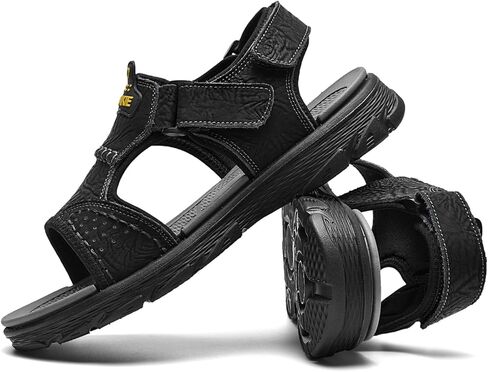 صنادل رجالية، أحذية رياضية للمشي لمسافات طويلة في الهواء الطلق مفتوحة عند الأصابع صنادل رياضية مقاومة للماء، صنادل خفيفة الوزن للمشي على الشاطئ وصنادل مائية للرجال in Kuwait