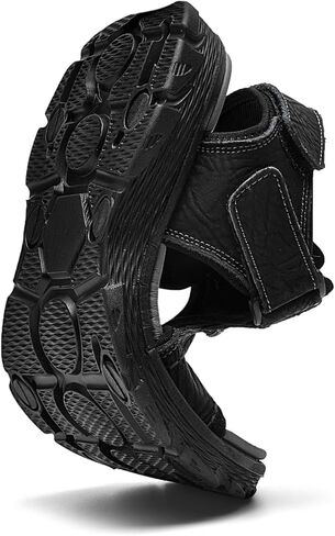 صنادل رجالية، أحذية رياضية للمشي لمسافات طويلة في الهواء الطلق مفتوحة عند الأصابع صنادل رياضية مقاومة للماء، صنادل خفيفة الوزن للمشي على الشاطئ وصنادل مائية للرجال in Kuwait