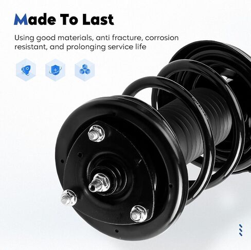 Front Complete Struts Assembly w/Coil Spring Shock Absorber Compatible with 2002 2003 2004 2005 2006 Honda CRV CR-V 4WD FWD, Replace for 172143 172144 in Saudi Arabia