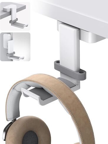 Lamicall Headphone Stand Adhesive Rotatable Headset Earphone Hanger Hook in Kuwait