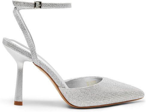 حلم أزواج الكاحل حزام Slingback الكعوب للنساء مغلق أشار تو كعب ستيليتو فستان حفل زفاف حذاء بكعب in Saudi Arabia