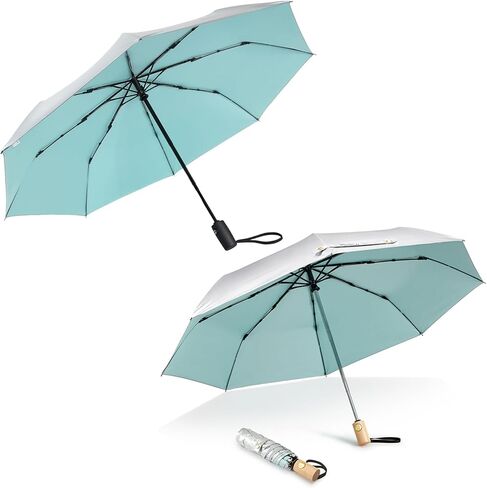 G4Free UPF 50+ UV Protection Travel Umbrella Auto Open Close Windproof Sun Blocking Umbrella 46 Inch+42 Inch in Saudi Arabia