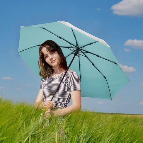 G4Free UPF 50+ UV Protection Travel Umbrella Auto Open Close Windproof Sun Blocking Umbrella 46 Inch+42 Inch in Saudi Arabia