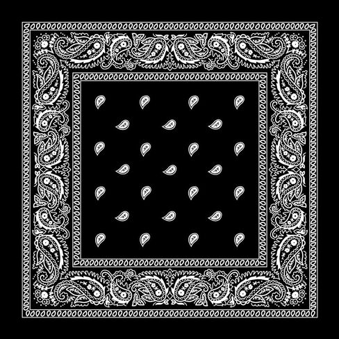 بانداناس جاسكي 100% قطن. 12 حزمة. قد تختلف التشكيلات، 20 بوصة in Kuwait