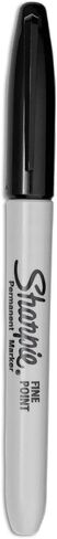 Sharpie 30001 Fine Tip Permanent Marker Pen - Black in Saudi Arabia