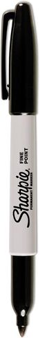 Sharpie 30001 Fine Tip Permanent Marker Pen - Black in Saudi Arabia