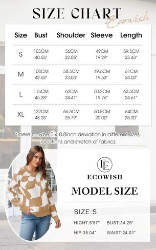 ECOWISH Women Crewneck Pullover Sweater: Fall Winter Long Sleeve Casual Ribbed Knit Side Slit Colorblock Jumper Tops in Saudi Arabia