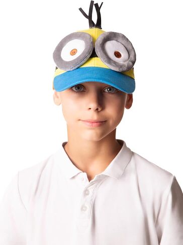 ComfyCamper Yellow Blue Hat and 3D Goggles Costume Kids Boys Girls Women Men Toddler Halloween Cosplay 2024 3 in Saudi Arabia