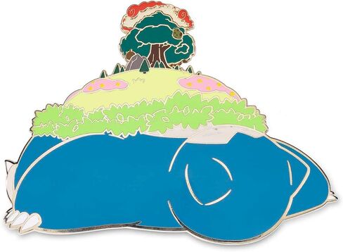 Pokémon Center: Pokémon Giant Pins: Gigantamax Snorlax Oversize Pin in Saudi Arabia