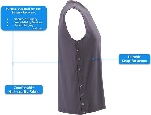 Post Shoulder Surgery Tank Top - Men's - Women's - Unisex Sizing in Saudi Arabia