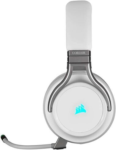 Corsair Virtuoso RGB Wireless Gaming Headset with 7.1 Surround Sound, Broadcast Microphone, Memory Foam Earcups, 20hr Battery - For PC, PS4 in Saudi Arabia