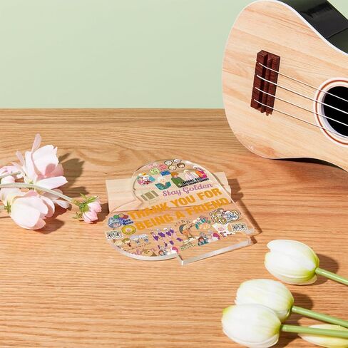 Christian Gift Christian Bible Verses Decor Positive Quotes Inspirational Gift Scripture Heart Shaped Acrylic Plaque With Wooden Base Renew Their Strength, Religious Gift for Girl Mom Sister Friends in Saudi Arabia