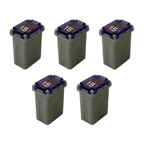 20 Amp M-Case Micro FMM Fuse 15mm for Pickup Trucks, Cars and SUVs (20A, 5 Pack)