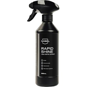 Nasiol Rapidshine Quick Nano Detailer Spray for Car-16.90 FlOz-1 Year Durability-Shine&Protection for Car Paint-Quick Coat Car- Top Coat-Hydrophobic Paint Protection