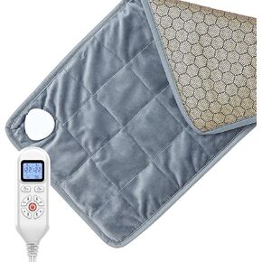 JOBYNA Elbow Heating Pad, Adjustable Tennis Elbow Pad for Men Women, 86℉-158℉ & Auto Shut Off, Elbow Heat Therapy for Golfer's Elbow, Bursitis, Sprains, Strains, Tendonitis, and Arthritis