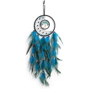 Dream catcher for dream catcher for girls, suitable for bedrooms - handmade Native American style home decor, gifts for family and friends.(Style-1)