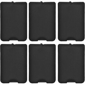 6 Pack PU Leather Luggage Tags for Suitcases - Suitcase Tags, Slide-Style Travel Tags for Luggage, Easy to Identify and Mark. Mixed-Color