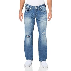True Religion Men's Ricky Sn Flap 1/2" Rope Stitch Logo