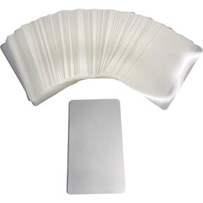 PBC5 Small High Clarity 1-Sided Business Lamination Pouches; Box of 100; 2.25" x 3.75"; 5 Mil Thickness; Melting Temperature of 270 Degrees; Ultra Clear and Superior Adhesion