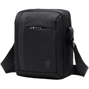 OIWAS Men's Crossbody Messenger Bag, Compact Small Shoulder Crossbody Bag, iPad Mini Water-Resistant Lightweight Satchel Side Bags for Men Women Work Travel