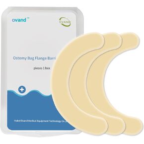 Ostomy Medical Supplies Barrier Ring-Barrier Rings Better Seal for Ostomy Bags-Stoma Rings,Outer Diameter: 2"48mm-2mm Thickness (Box of 10)