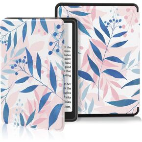 Slim Case for 6.8" All-New Kindle Paperwhite(11th Generation,2021 Release,Model NO.M2L3EK),Fits Amazon Kindle Paperwhite Signature Edition,Lightweight PU Leather Cover,Autumn