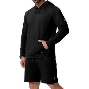 Men's Tracksuits Sweatsuits for Men Track Suits 2 piece Set Casual Hoodie Shorts Jogger Set Athletic Hooded Jogging Suit