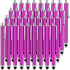 Outus Stylus Pen Set of 36 for Universal Capacitive Touch Screens Devices, Stylus Pens for Touch Screens Devices, Compatible with Tablet (Black)