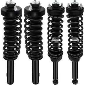 AUTOMUTO Strut Spring Assembly Front and Rear Pair struts and Shock Absorber 4WD FWD for 1997-2001 for Honda CR-V