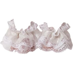 Lolita Lace Gloves Hand Sleeve for Womens Girls, Lace Elastic Bracelet for Halloween Wedding
