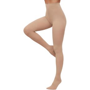 Tights For Women 80D Soft Semi Opaque Solid Color High Waist Tights Stretchy Pantyhose For Women