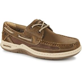 Margaritaville Men's Padded Tongue and Collar 2-Eye Lace Up Boat Shoe
