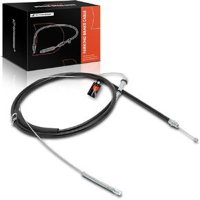A-Premium Rear Passenger Side Parking Brake Cable Assembly Compatible with Ford Models: F-150 F150 2005 2006 2007 2008 - Replace# 8L3Z2A635KA, 6L3Z2A635DA