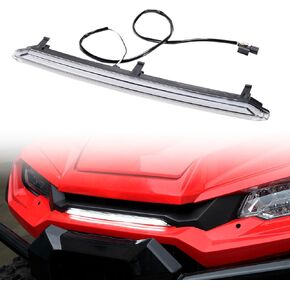HAKA TOUGH Hood Scoop Lights for Pioneer 1000-5 2016-2023 LED Auxiliary Lights for Pioneer 1000 Accessories Spotlights Daytime Running Lights