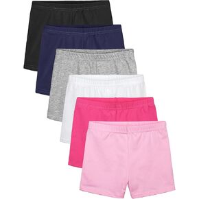 Ruisita 6 قطع من شورتات الدراجة للفتيات شورتات الرقص المسامية، شورتات الملعب، شورتات السلامة، شورتات اليوغا in Kuwait