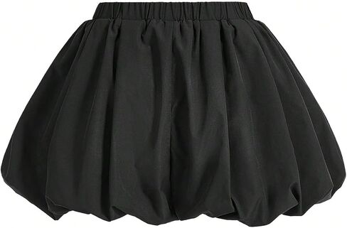 Women's Elastic High Waist Shorts Summer Fashion Wide Leg Bloomers Shorts in Saudi Arabia