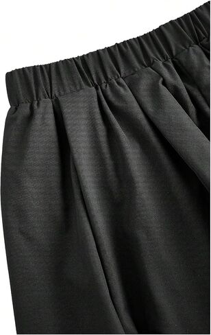 Women's Elastic High Waist Shorts Summer Fashion Wide Leg Bloomers Shorts in Saudi Arabia