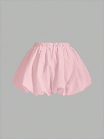 Women's Elastic High Waist Shorts Summer Fashion Wide Leg Bloomers Shorts in Saudi Arabia