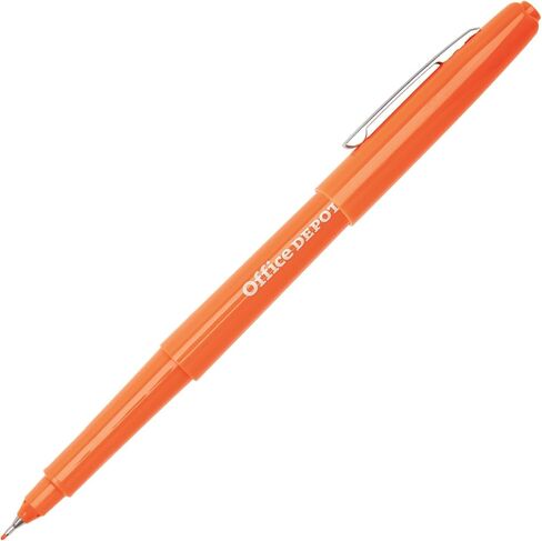 أقلام مسامية ذات أطراف لباد من العلامة التجارية Office Depot®، نقطة متوسطة، 1.0 مم، ألوان متنوعة، عبوة من 16 قلمًا in Saudi Arabia
