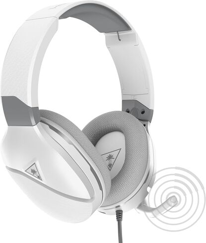 Turtle Beach Recon 200 Gen 2 Wired Multiplatform Gaming Headset, Xbox, PS5 | Xbox Series X|S & Xbox One, PlayStation, PS4, PC, Powered Bass Boost, Flip-to-Mute Mic, Mic Monitoring, Memory Foam, Black in Kuwait